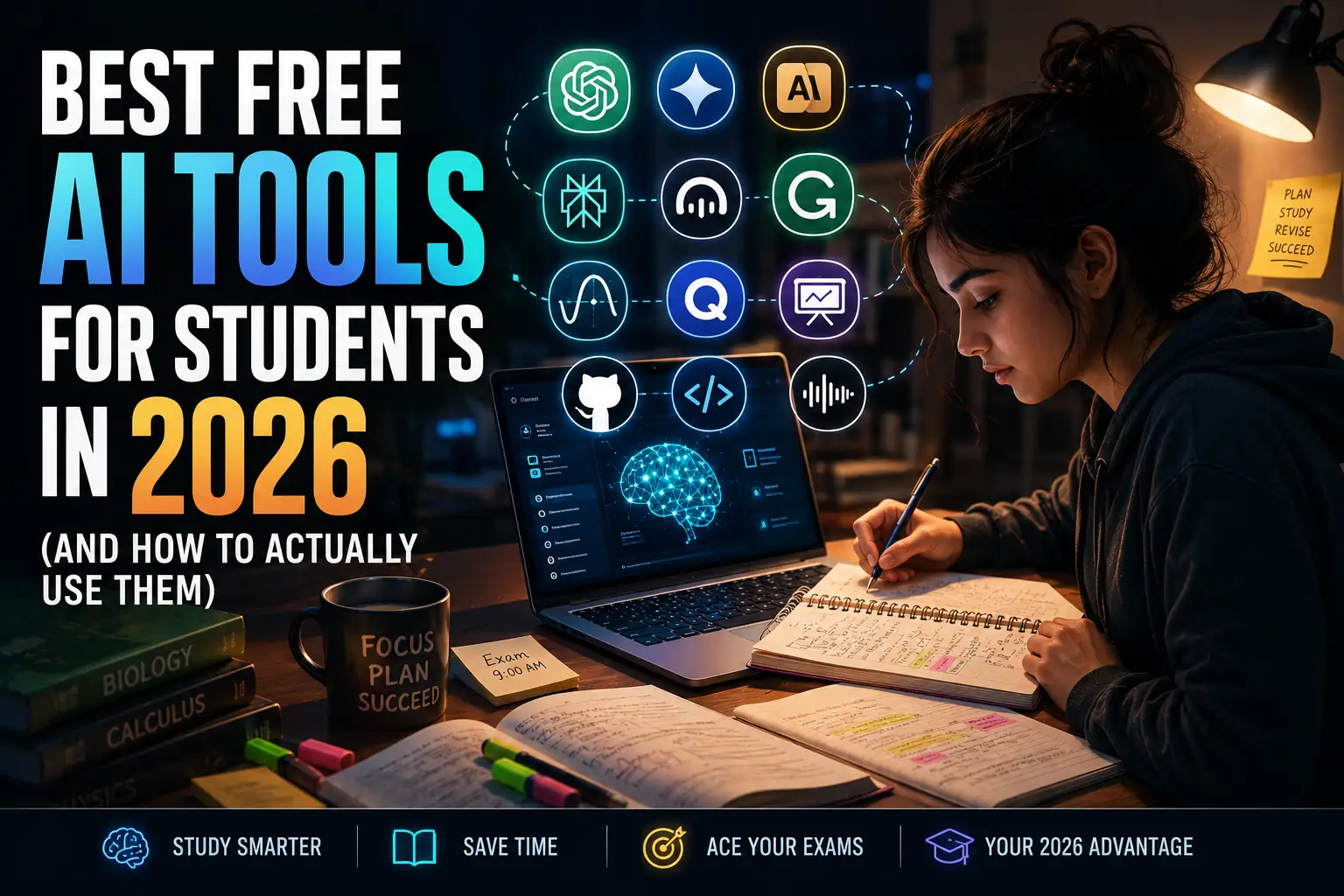Top Free AI Tools for Students in 2026 | Ultimate Study Guide