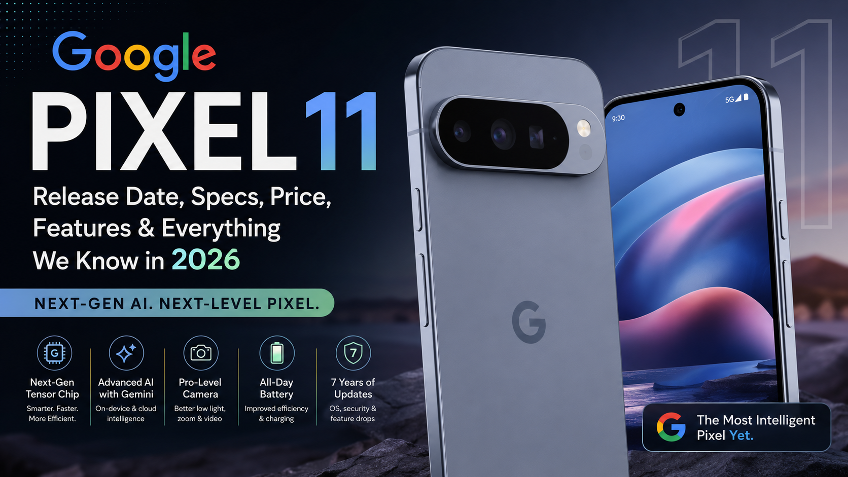 Google Pixel 11: Release Date, Expected Specs, Price, Features, and Everything We Know in 2026