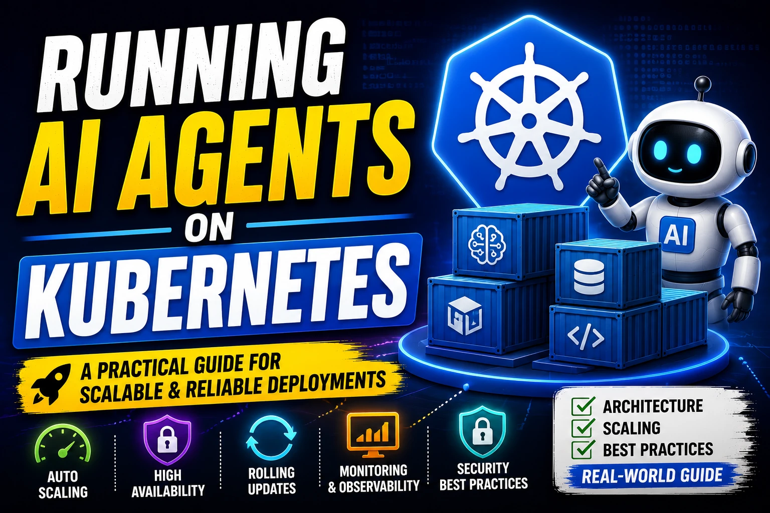 Running AI Agents on Kubernetes: A Practical Guide for Scalable and Reliable Deployments